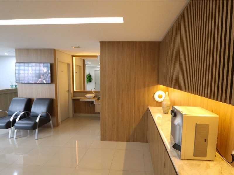 Recepção da Perfecta Odontologia em Campinas